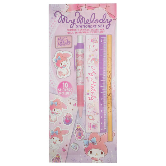 My Melody 6pc Stationery Set 1