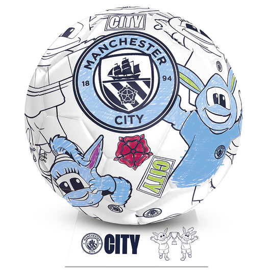 Manchester City FC ‘Colour In’ Mini Football Set