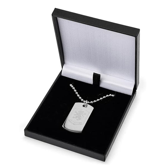 Aston Villa FC Engraved Dog Tag & Chain