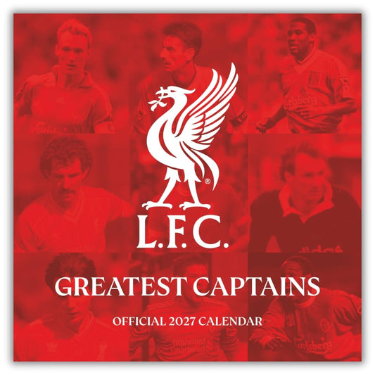 Liverpool FC Legends Square Calendar 2027