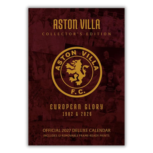 Aston Villa FC Deluxe Calendar 2027