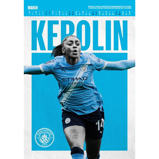 Manchester City FC Deluxe Calendar 2027