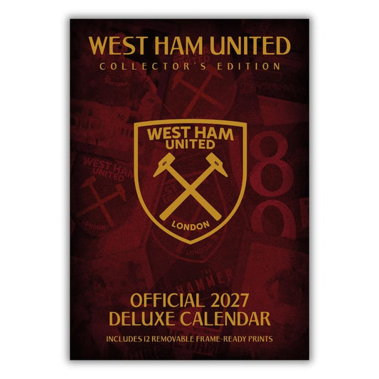 West Ham United FC Deluxe Calendar 2027