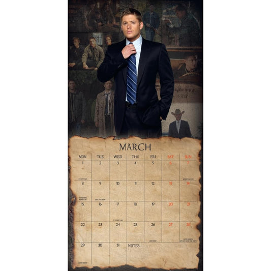 Supernatural Square Calendar 2027