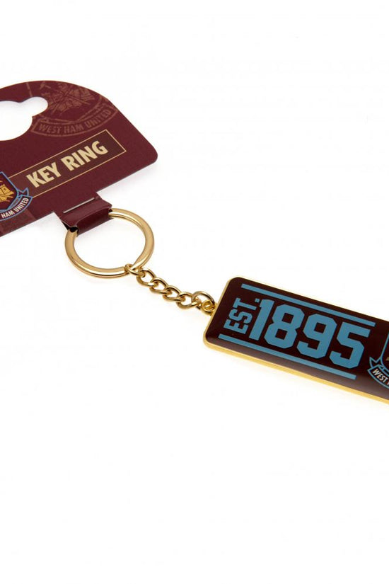 101078 West Ham United FC Keyring EST 2