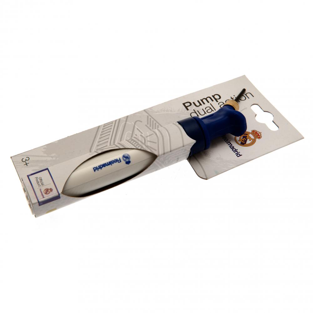 101753 Real Madrid FC Dual Action Football Pump 2
