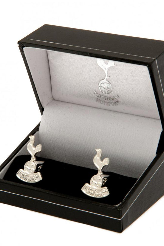 Tottenham Hotspur FC Silver Plated Formed Cufflinks