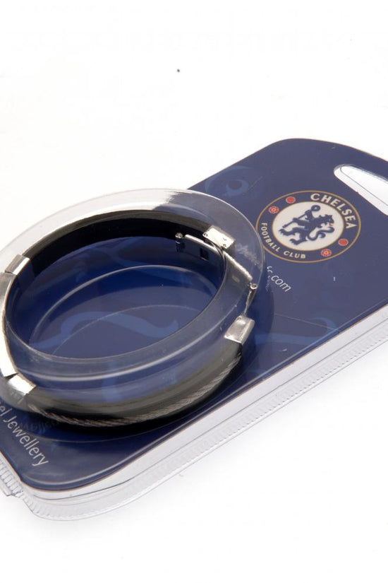 102006 Chelsea FC Silver Inlay Silicone Bracelet 2