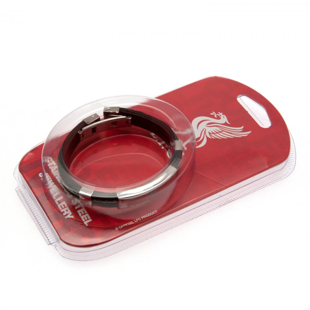 102009 Liverpool FC Silver Inlay Silicone Bracelet 2