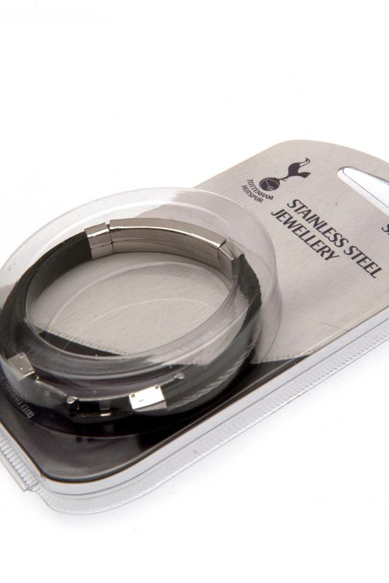 102011 Tottenham Hotspur FC Silver Inlay Silicone Bracelet 2