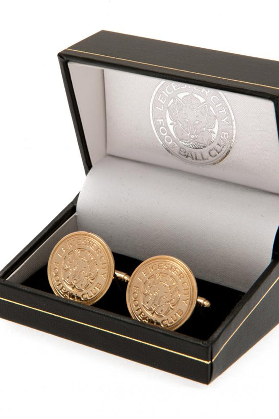 Leicester City FC Gold Plated Cufflinks