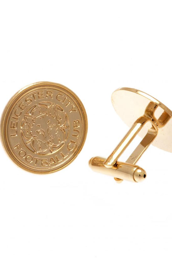 Leicester City FC Gold Plated Cufflinks