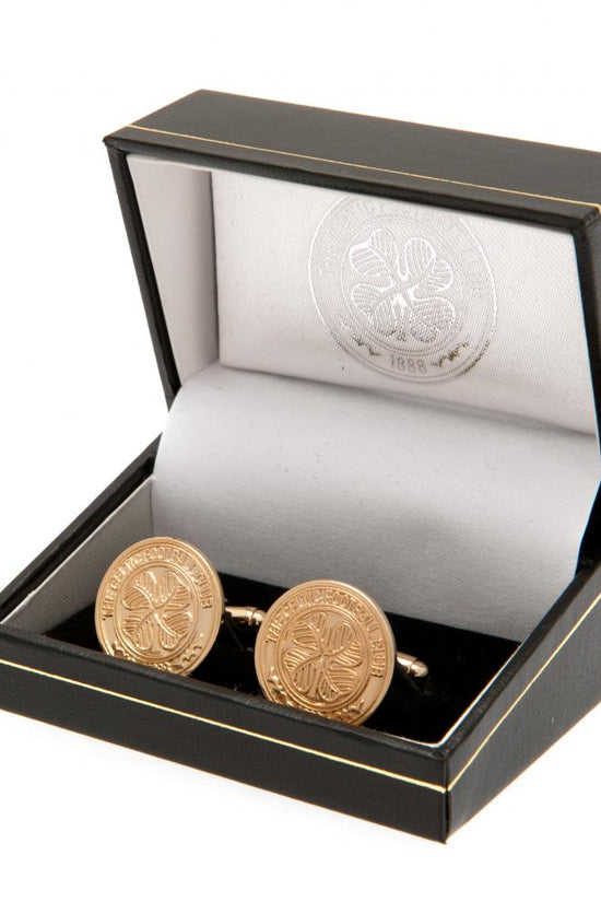 Celtic FC Gold Plated Cufflinks