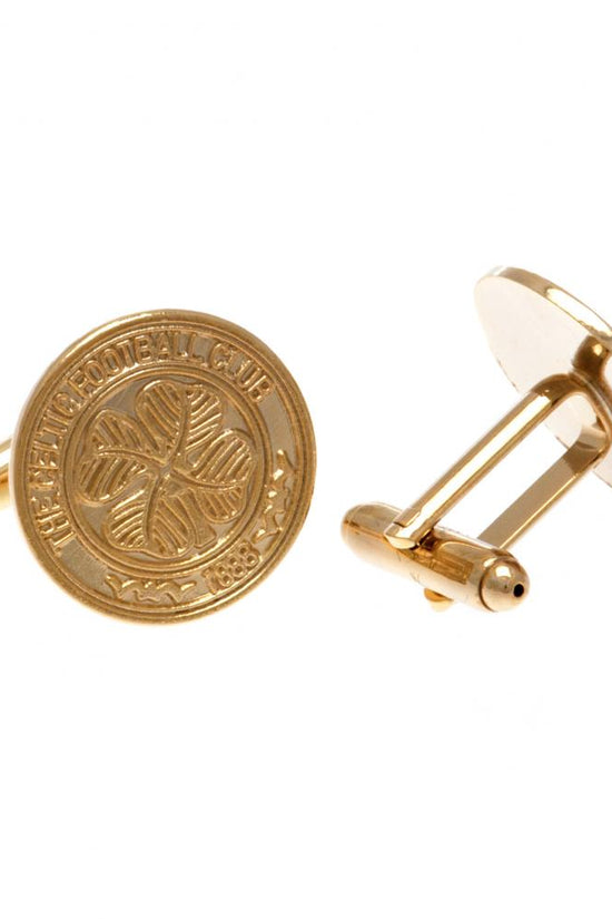 Celtic FC Gold Plated Cufflinks