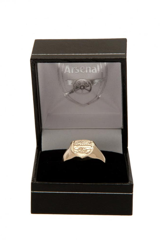 102065 Arsenal FC 9ct Gold Crest Ring 3