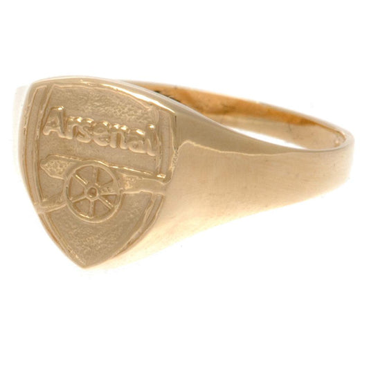 102065 Arsenal FC 9ct Gold Crest Ring