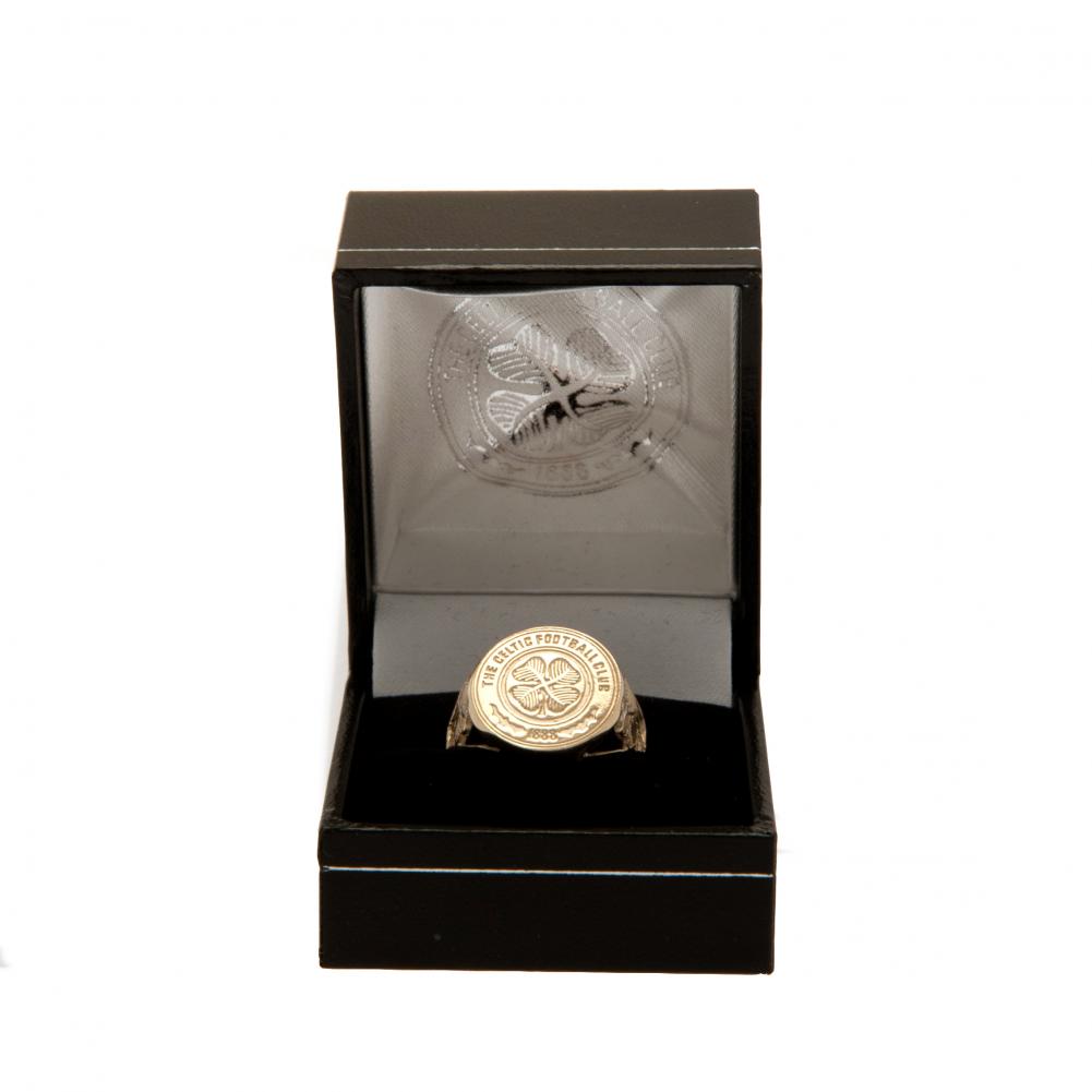 102070 Celtic FC 9ct Gold Crest Ring 3