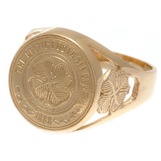 102070 Celtic FC 9ct Gold Crest Ring