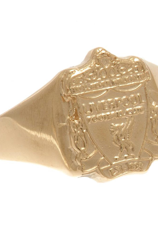 102076 Liverpool FC 9ct Gold Crest Ring 1