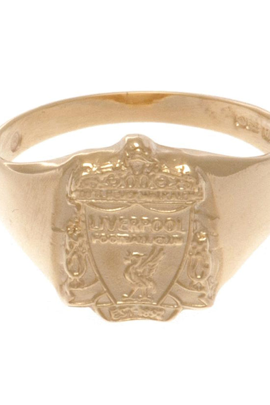 102076 Liverpool FC 9ct Gold Crest Ring 2
