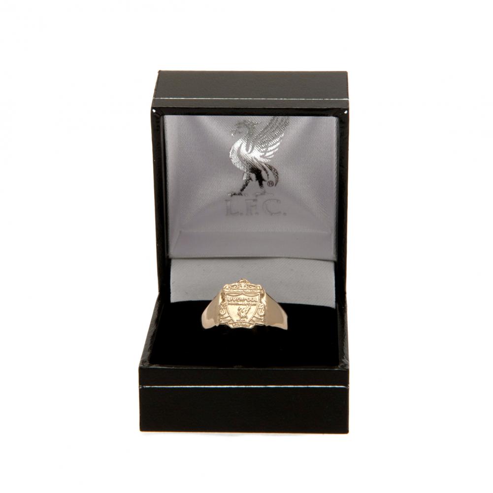 102076 Liverpool FC 9ct Gold Crest Ring 3