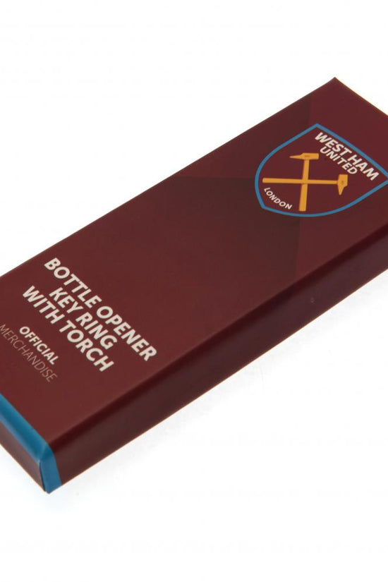 West Ham United FC Keyring Torch Bottle Opener