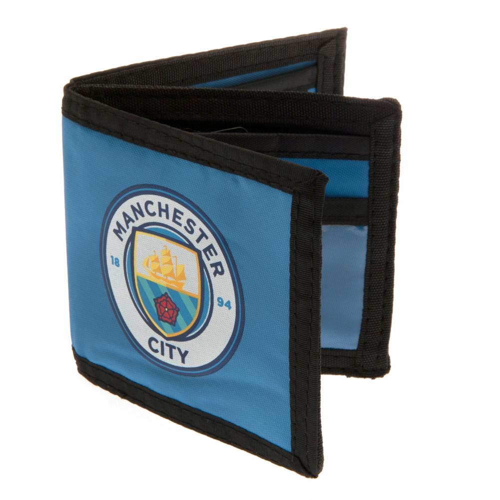 Manchester City Fc Canvas Wallet Image 3