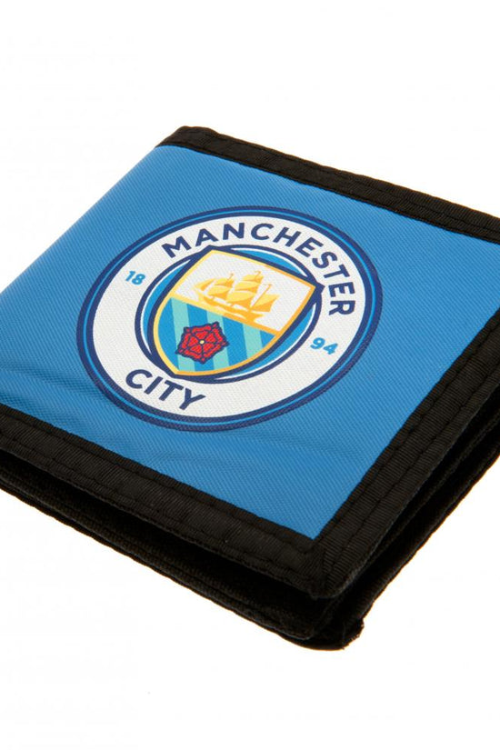 Manchester City Fc Canvas Wallet