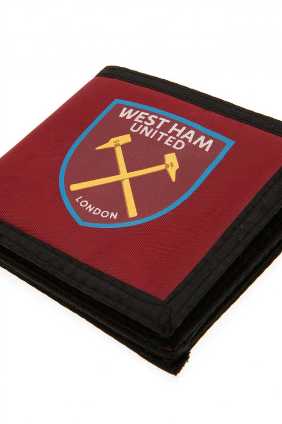 West Ham United Fc Canvas Wallet