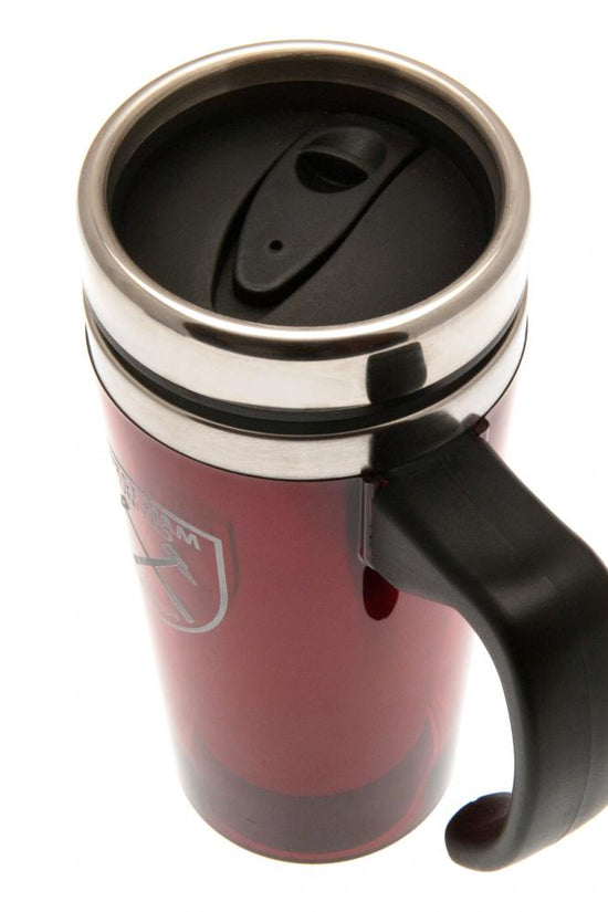 102210 West Ham United FC Handled Travel Mug 1