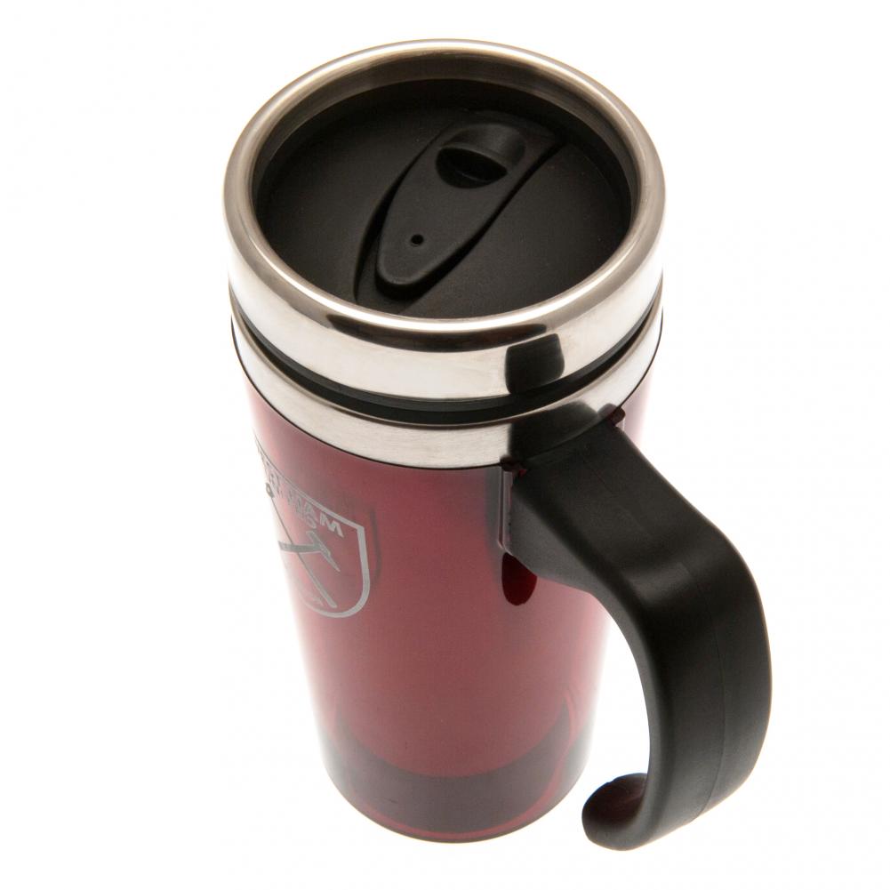 102210 West Ham United FC Handled Travel Mug 1