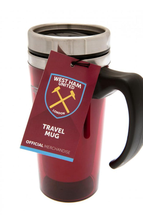 102210 West Ham United FC Handled Travel Mug 2