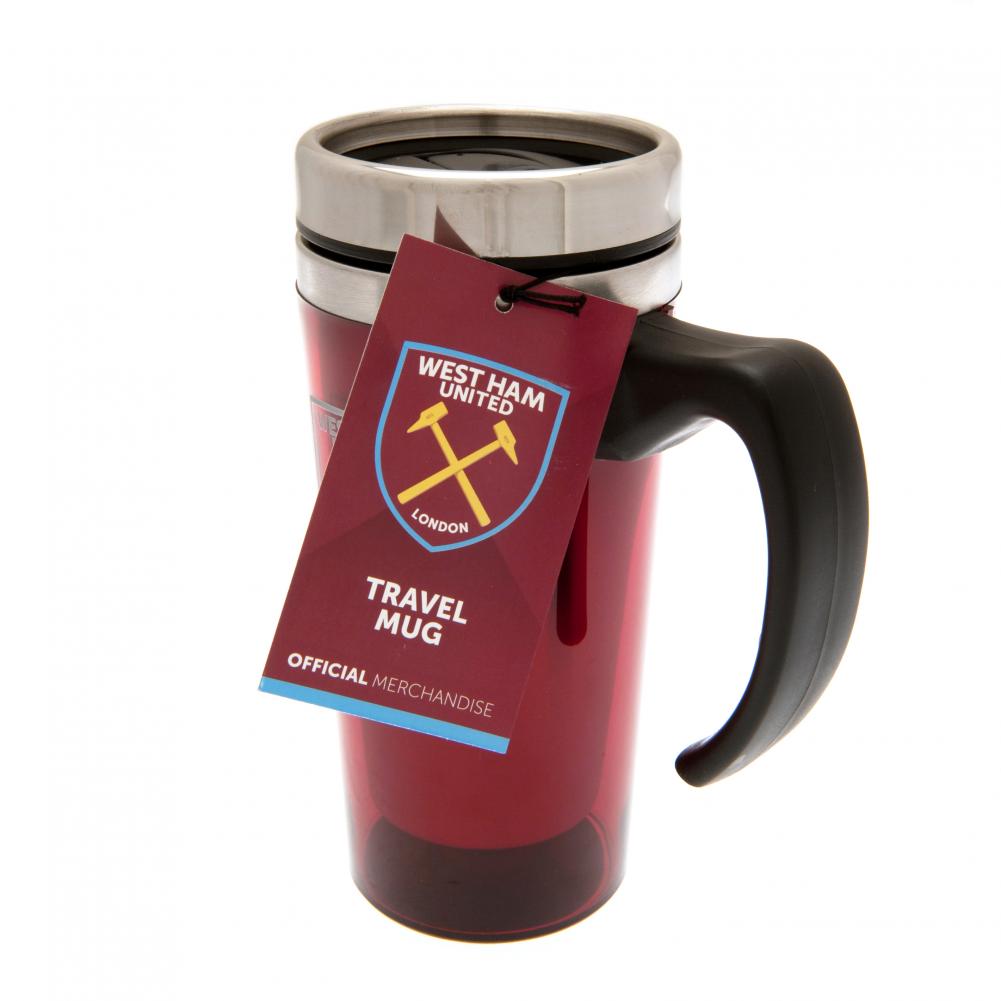 102210 West Ham United FC Handled Travel Mug 2