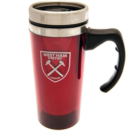 102210 West Ham United FC Handled Travel Mug