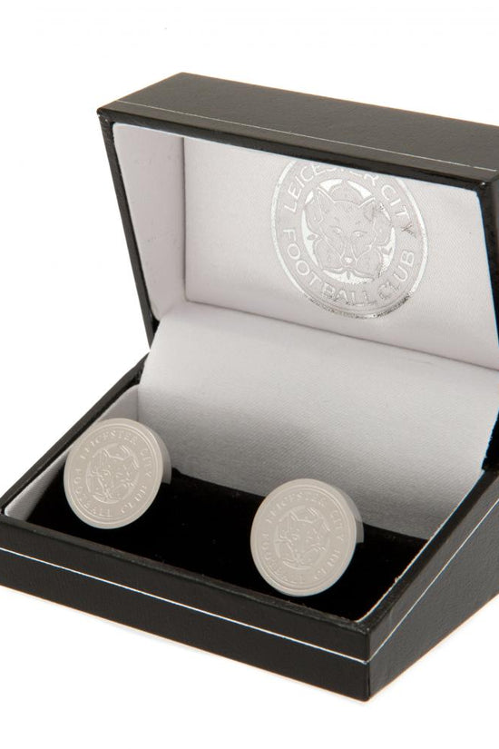 Leicester City FC Stainless Steel Formed Cufflinks