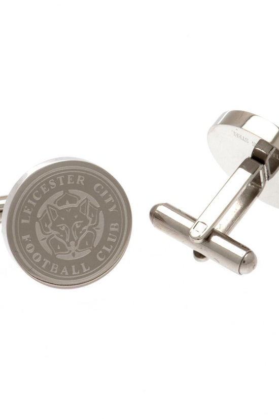 Leicester City FC Stainless Steel Formed Cufflinks