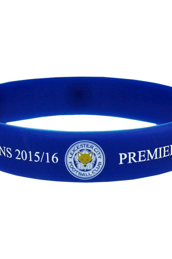 Leicester City FC Premier League Champions Silicone Wristband