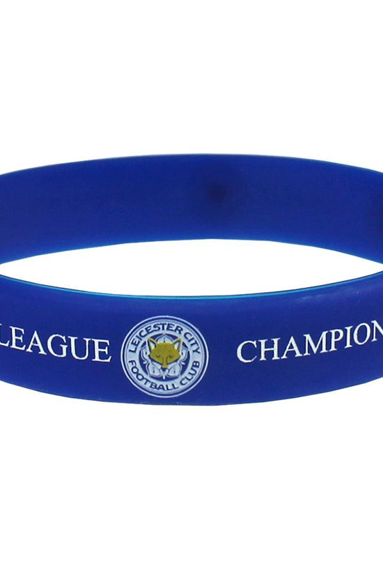 Leicester City FC Premier League Champions Silicone Wristband