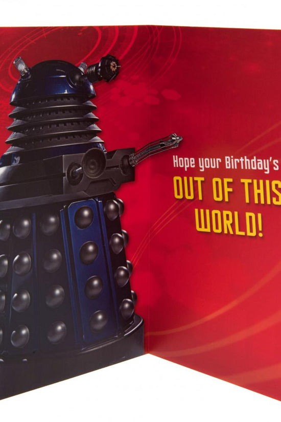 103261 Doctor Who Birthday Card Son 1