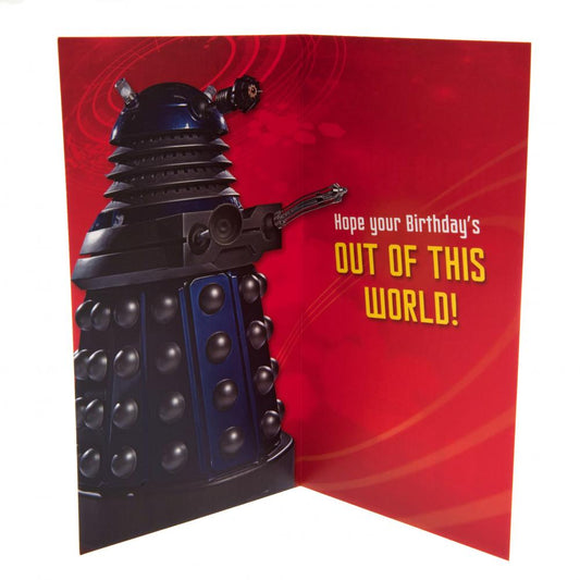 103261 Doctor Who Birthday Card Son 1
