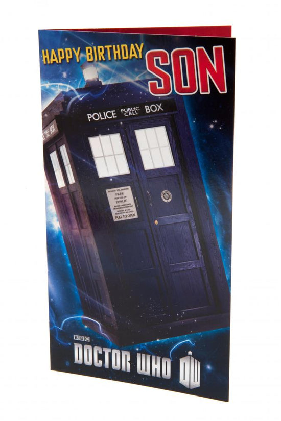 103261 Doctor Who Birthday Card Son 2