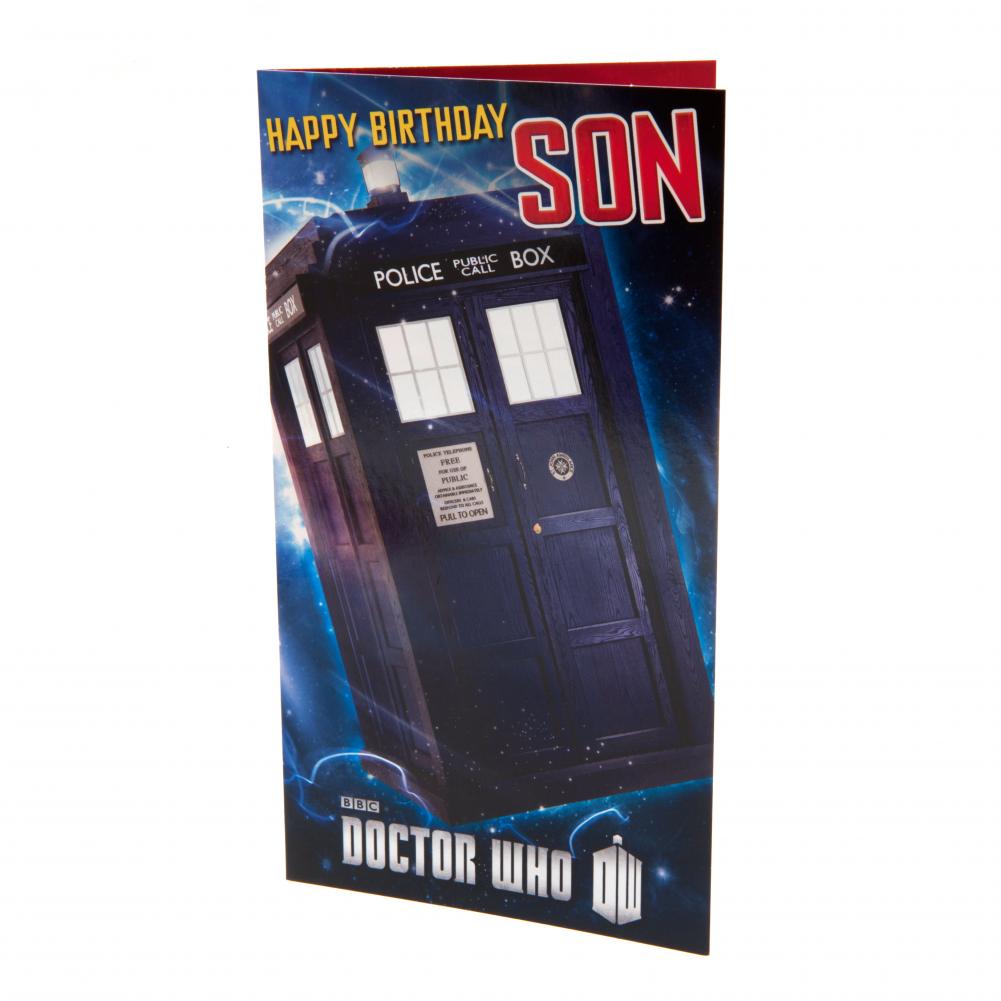 103261 Doctor Who Birthday Card Son 2