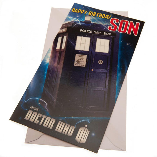 103261 Doctor Who Birthday Card Son