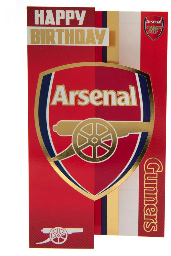 Arsenal FC Gunners Birthday Card