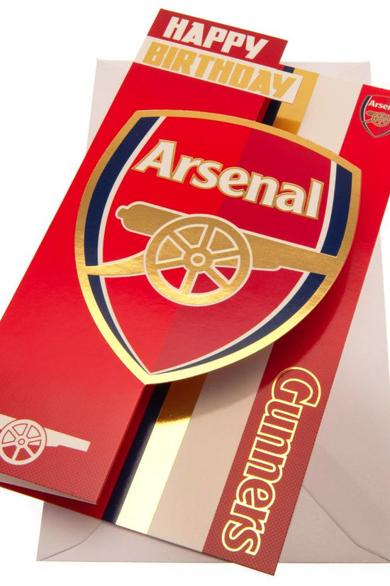 Arsenal FC Gunners Birthday Card