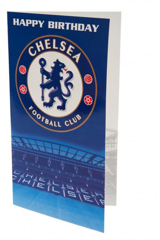 Chelsea FC Stadium Birthday Card