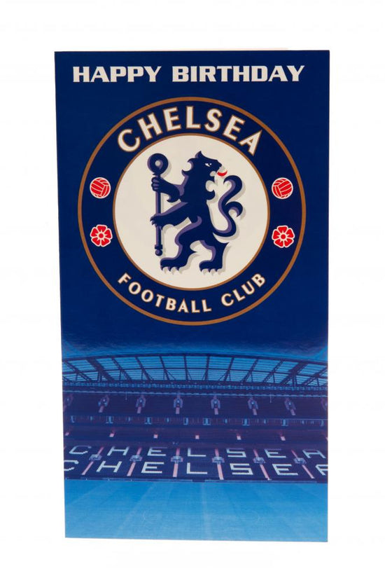 Chelsea FC Stadium Birthday Card