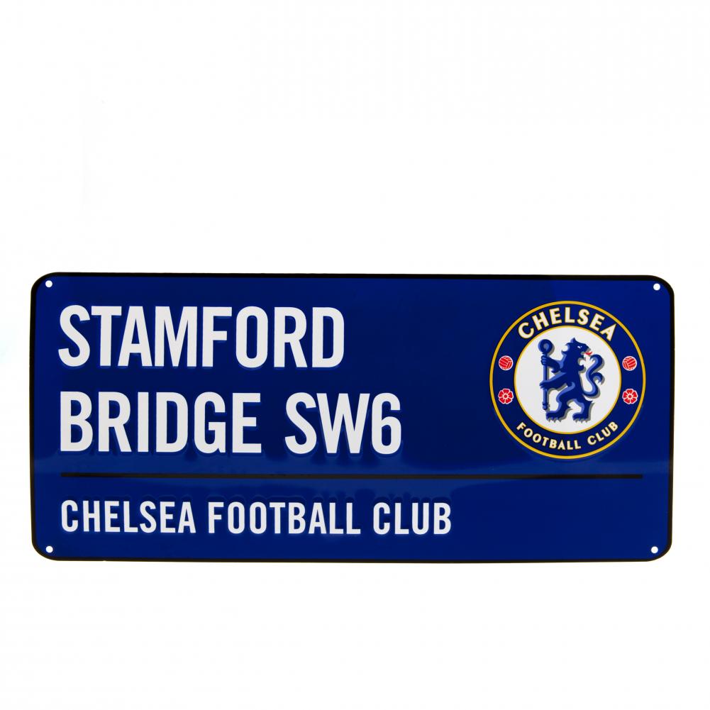 Chelsea FC Colour Street Sign – Cazna Sports