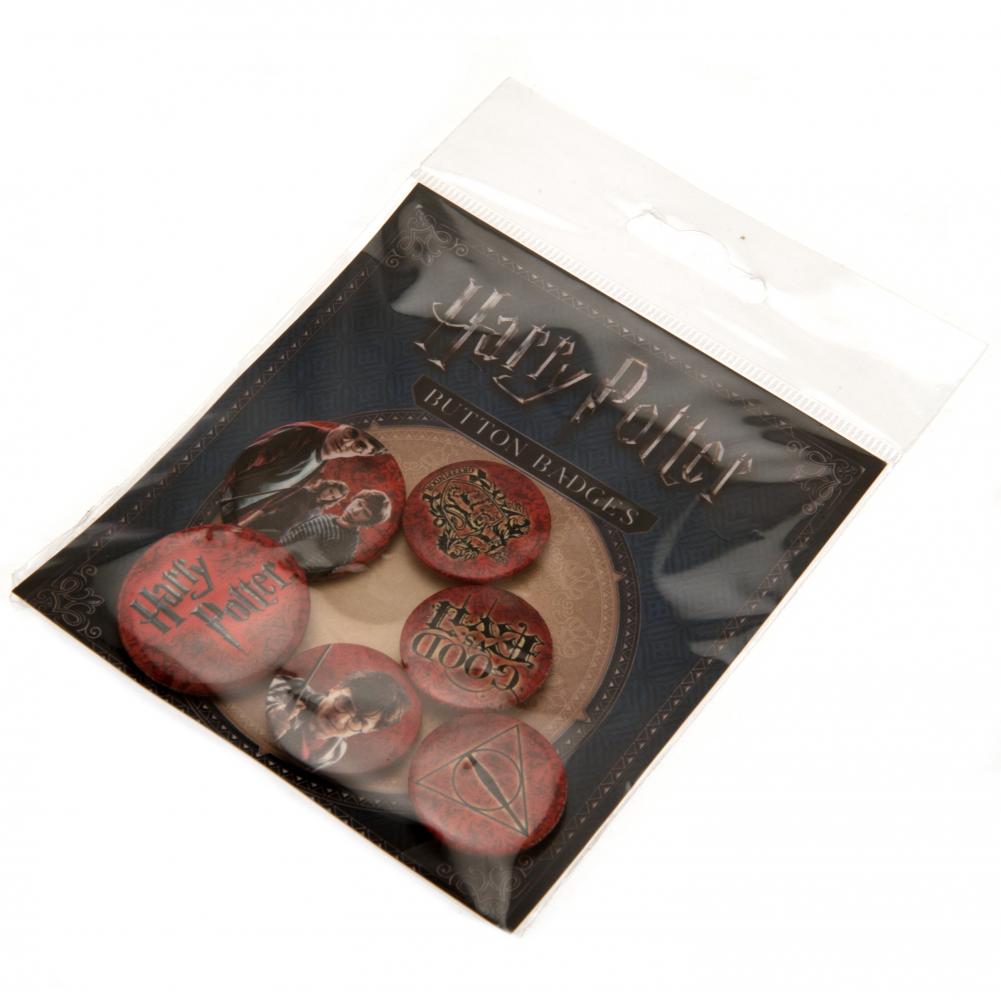 104600 Harry Potter Button Badge Set Logo 2