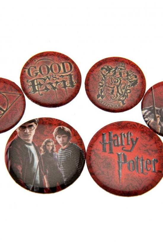 104600 Harry Potter Button Badge Set Logo